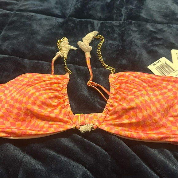 NWT L*Space- Sammie Bikini Top in Heat Waves - Picture 8 of 12